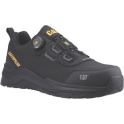 CAT Inductor Tech LO S3 Size 6  Black  Water-Resistant  Safety Trainers