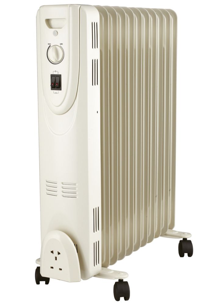 Oil Filled Radiators | Fires, Stoves & Electric Heating | Screwfix.com