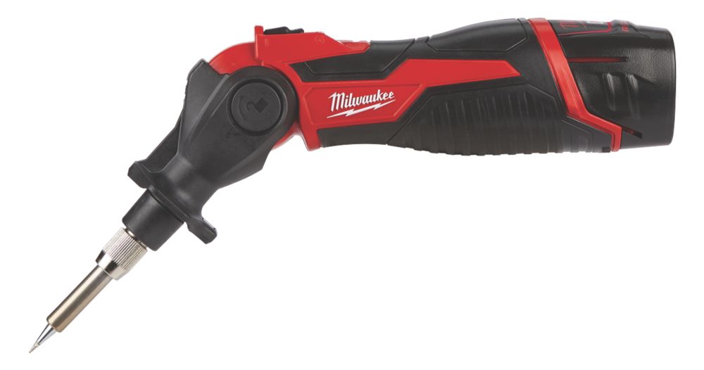 Milwaukee battery on sale soldering iron