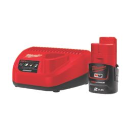 Milwaukee M12 SI-201C 12V 1 x 2.0Ah Li-Ion RedLithium Cordless Soldering Iron