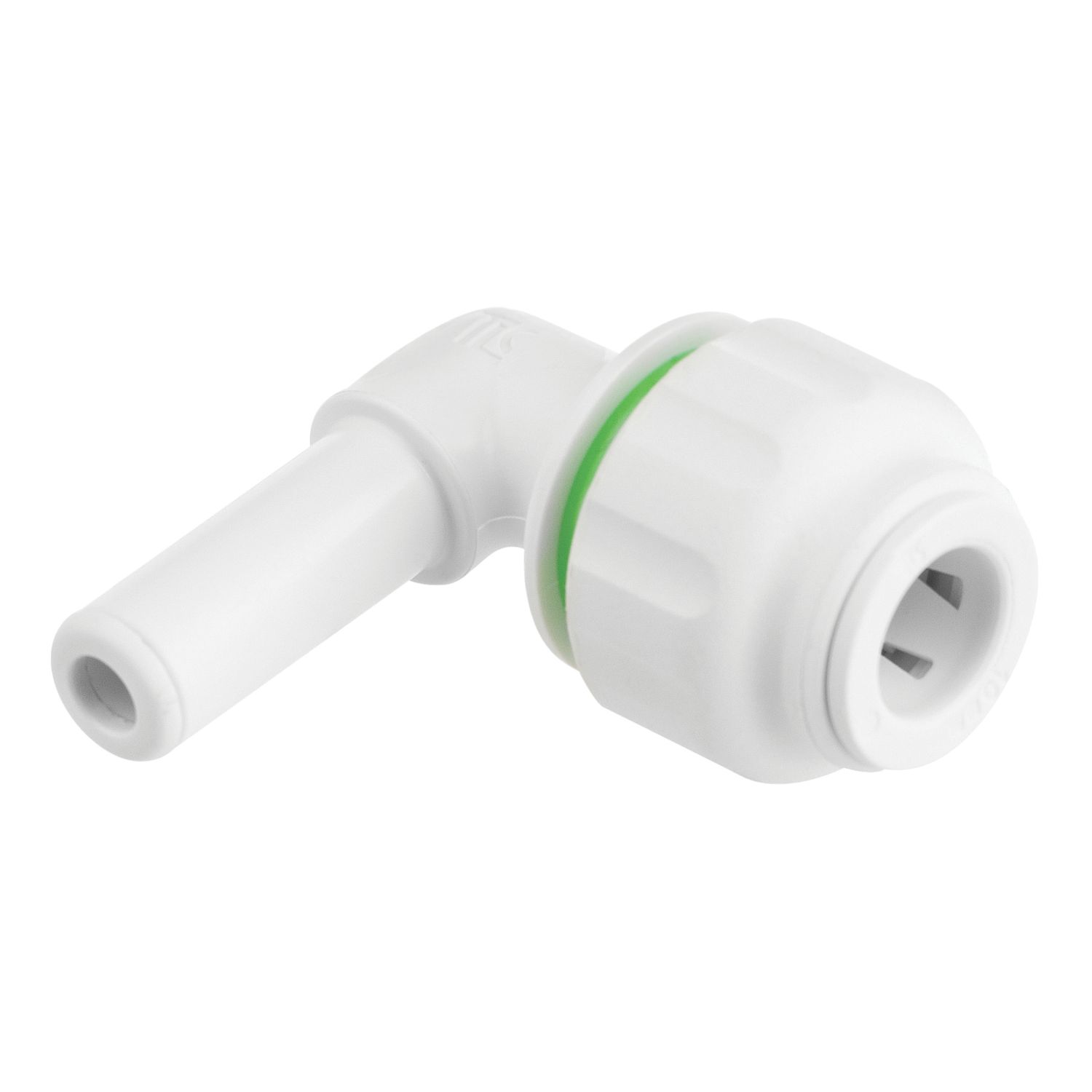 Flomasta Plastic Push-Fit Equal 90° Stem Elbow 10mm (334HY)