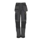DEWALT Roseville Womens Work Trousers Grey/Black Size 8 29" L