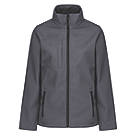 Regatta Octagon Womens Softshell Jacket Seal Grey (Black) Size 18