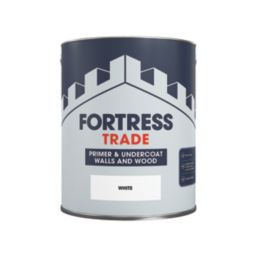 Fortress Trade  2.5Ltr White Matt  Interior & Exterior Multi Surface Primer Undercoat