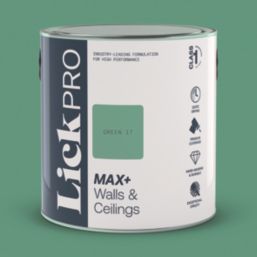LickPro Max+ 2.5Ltr Green 17 Eggshell Emulsion  Paint