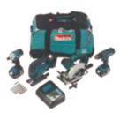 Makita DLX4137TX1 18V 3 x 5.0Ah Li-Ion LXT  Cordless 4-Piece Kit