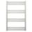 Time 800mm x 530mm 946BTU Silver Flat Designer Towel Radiator