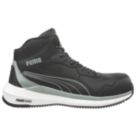 Puma Zoom Mid Size 9  Black  Water-Resistant  Safety Trainers
