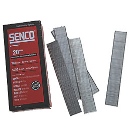 Senco Galvanised Brad Nails 18ga x 20mm 5000 Pack