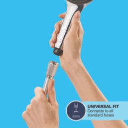 Grohe Rainshower SmartActive Handset Chrome/White 150mm x 187mm