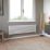 Ximax Fortuna 410mm x 1500mm 2300BTU White Horizontal Designer Radiator