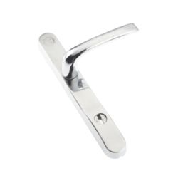 Mila ProSecure Enhanced Security Type B Door Handle Pair Polished Chrome