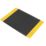 COBA  Anti-Fatigue Floor Mat Black/Yellow 0.9m x 0.6m x 9.5mm