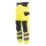 Site Ovett Hi-Vis Trousers Yellow & Black 34" W 32" L