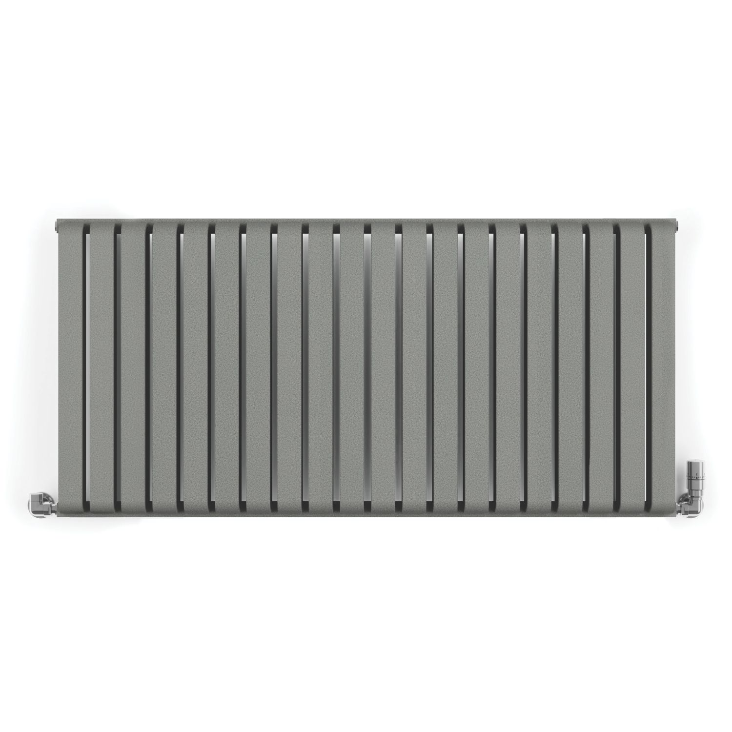 Terma Warp Room 630mm x 1305mm 4931BTU Salt / Pepper Horizontal Designer Radiator (335HE)