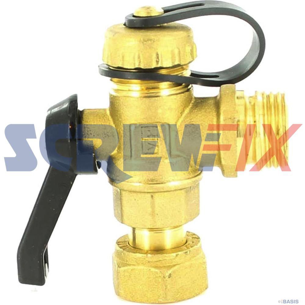 Vokera 1786 CWater inlet valve/Stop Cock Stands alone Screwfix
