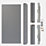 Soto Standard Drawer Box Matt Grey 1000mm