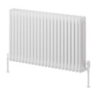 Reina 600mm x 1000mm 5646BTU White Horizontal 2 Column Radiator