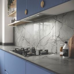 Wilsonart Marmo Grigio Grey Splashback 600mm x 3000mm x 9mm