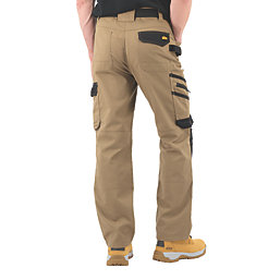 Site Coppell Trousers Tan/Black 30" W 32" L