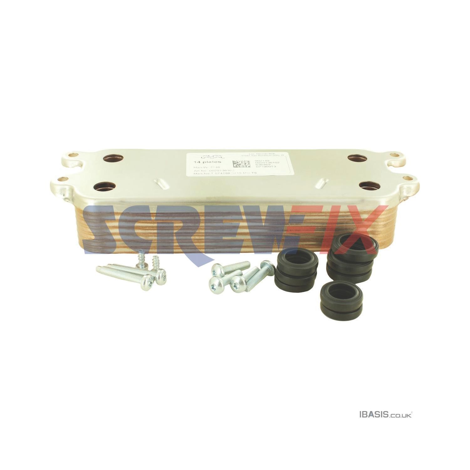 Saunier 0020186153 14-Plate Heat Exchanger (335TG)