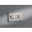 Knightsbridge  10AX 6-Gang 2-Way Light Switch  Brushed Chrome