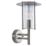 Saxby York Outdoor Wall Light Brushed Stainless Steel