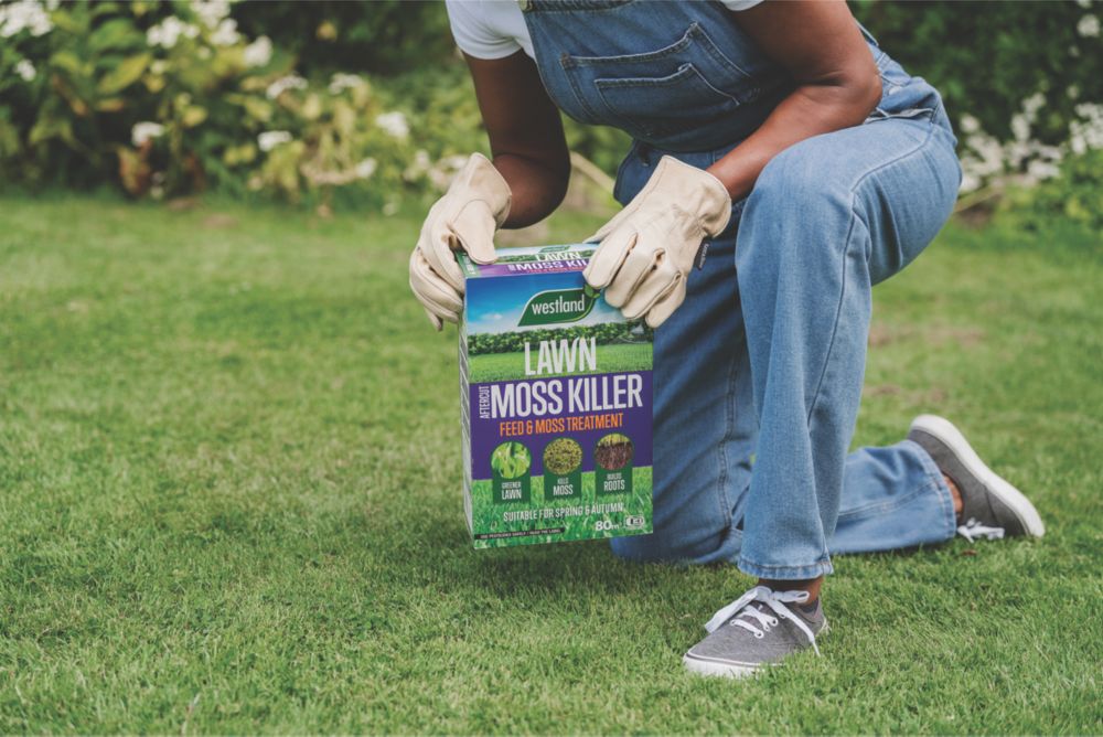 Westland Aftercut Lawn Moss Killer 80m² Screwfix