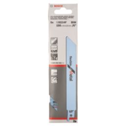 Bosch  S 922 AF Flexible Metal Reciprocating Saw Blades 150mm 5 Pack