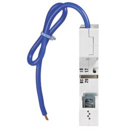 Wylex  10A 30mA Type A DP C Curve  Bidirectional Mini RCBO