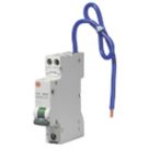 Wylex  10A 30mA Type A DP C Curve  Bidirectional Mini RCBO