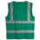 Pro RTX High Visibilty  Waistcoat Paramedic Green Small 36" Chest