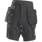 Hard Yakka Toughmaxx Lite Holster Stretch Work Shorts Black 30" W