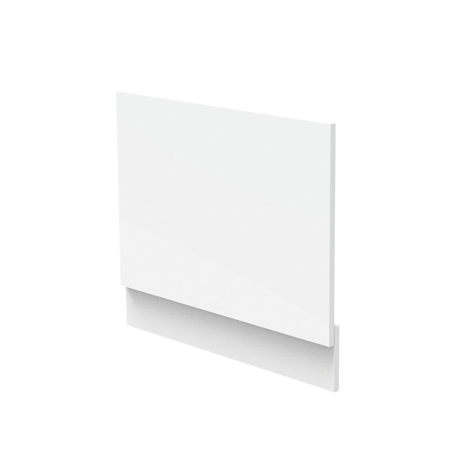 Adjustable Bath End Panel 800mm White (336CH)
