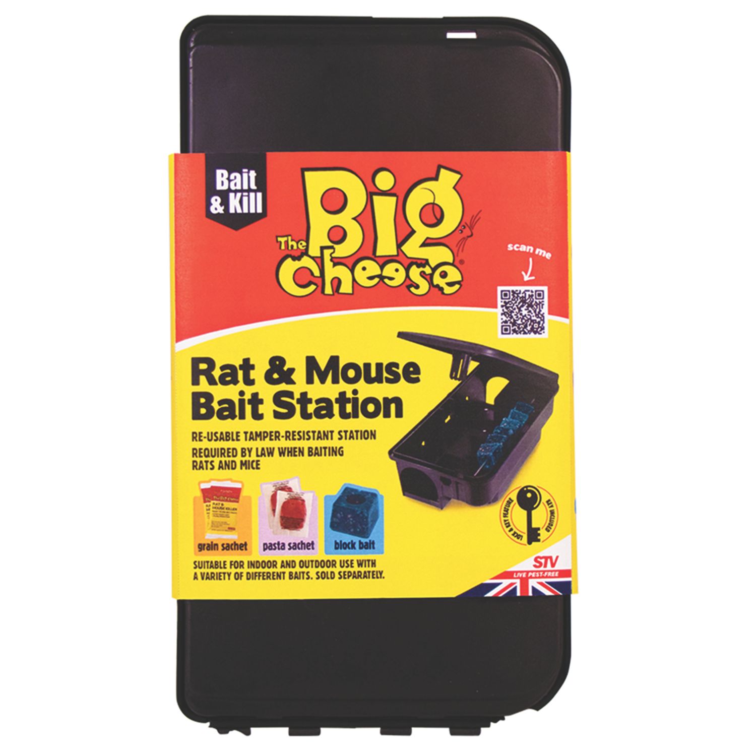 The Big Cheese Rodent Universal Non-Baited Station (336CR)