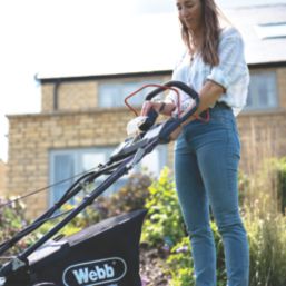 Webb WER510ES 51cm 173cc Self-Propelled Rotary Petrol Lawn Mower