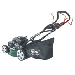 Webb WER510ES 51cm 173cc Self-Propelled Rotary Petrol Lawn Mower