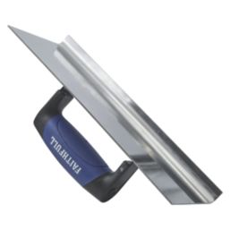 Faithfull Prestige External Curved Edging Trowel 10" x 4"