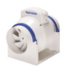 Vent-Axia 17105020 125mm Inline Extractor Fan with Timer 220-240V