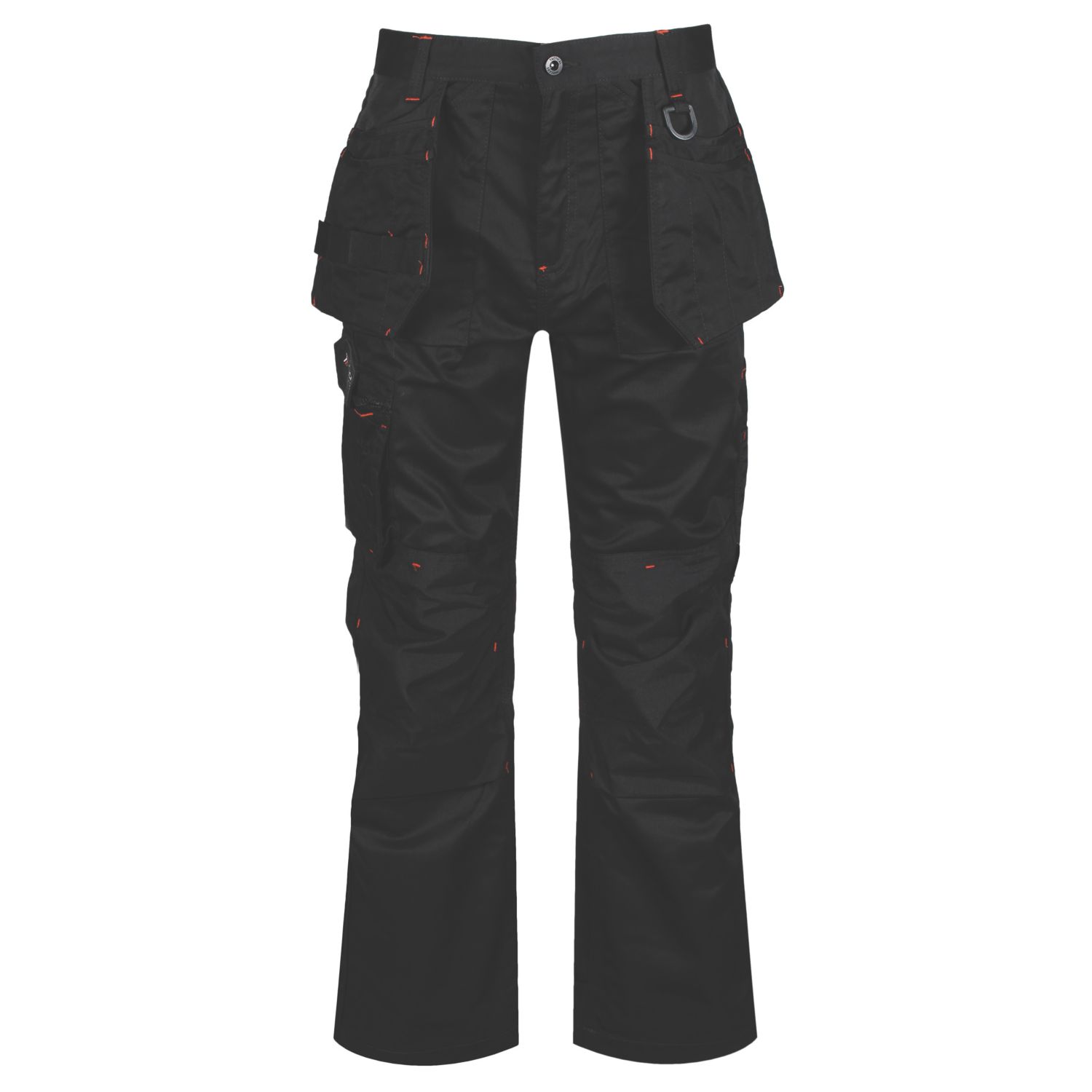 Regatta Incursion Work Trousers Black 40" W 29" L (336JG)
