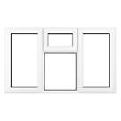 Crystal  Left & Right-Hand Opening Clear Triple-Glazed Casement White uPVC Window 1770mm x 965mm