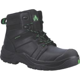 Amblers 502 Metal Free   Safety Boots Black Size 12