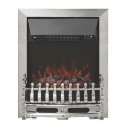 Be Modern Elanwood Electric Suite with Bayden Inset Fire Oak-Effect 1210mm x 330mm x 1123mm