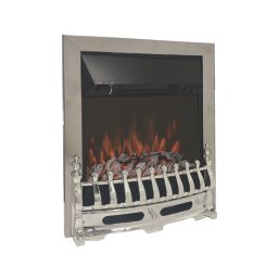 Be Modern Elanwood Electric Suite with Bayden Inset Fire Oak-Effect 1210mm x 330mm x 1123mm