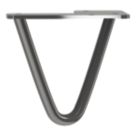 Rothley 2-Pin Hairpin Furniture Leg Gun Metal 100mm