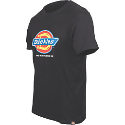 Dickies Denison Short Sleeve T-Shirt Black XX Large 43-46" Chest