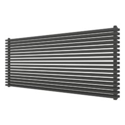 Ximax Gamba 610mm x 1400mm 5137BTU Anthracite Horizontal Designer Radiator