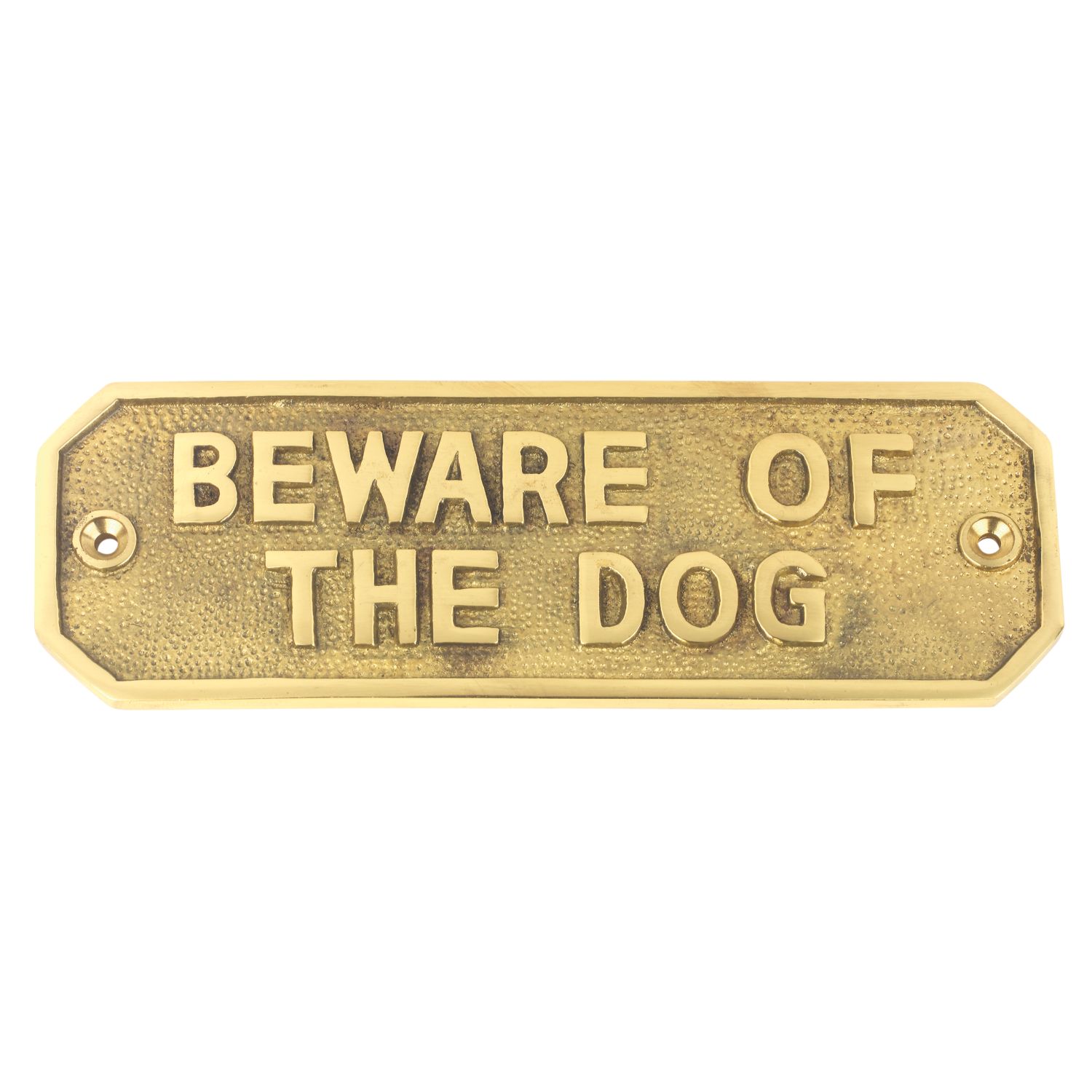 GateMate 'Beware of the Dog' Sign 55mm x 160mm (336YV)