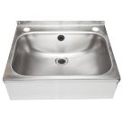 1 Bowl Stainless Steel Wall-Hung Washbasin & Waste Pack 457mm x 357mm