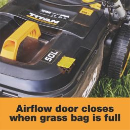 Titan  36V 1 x 4.0Ah Li-Ion TXP Brushless Cordless 43cm Lawn Mower
